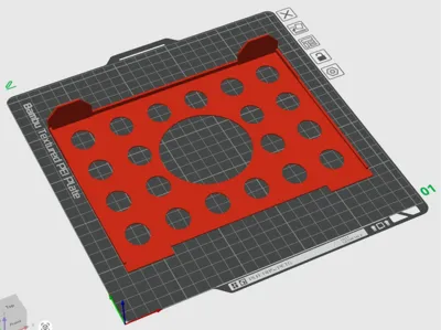 Folding Jig for DINA4 Letter size Paper in Half