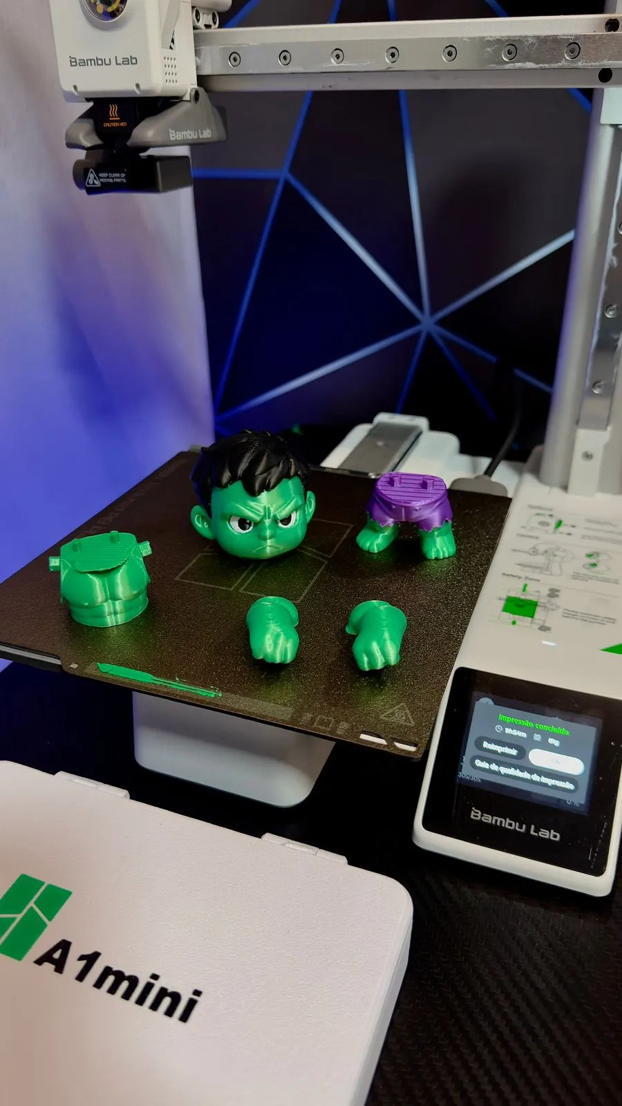 HULK MULTIPARTS AMS - Free 3D Print Model - MakerWorld