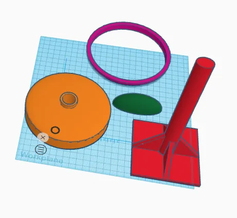 Vita-Mix Lid for filament recycling