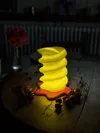 "The Fusilli Lamp" Big printer version in vase mode