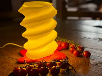 The Fusilli Lamp – With Tomato Base