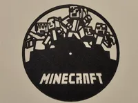 Horloge murale Minecraft — photo 1