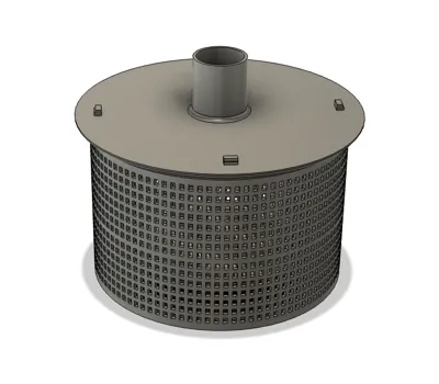 Pool skimmer basket