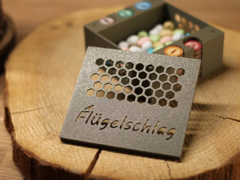 Flügelschlag Ordnungssystem für Eier ,Futtermarken