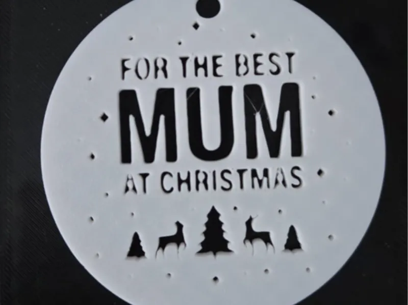 Mum Christmas Tree Decoration