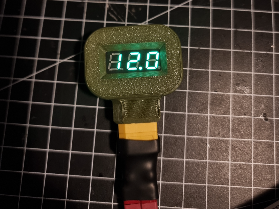 Xt60 Voltmeter, LIPO Spannungsmesser