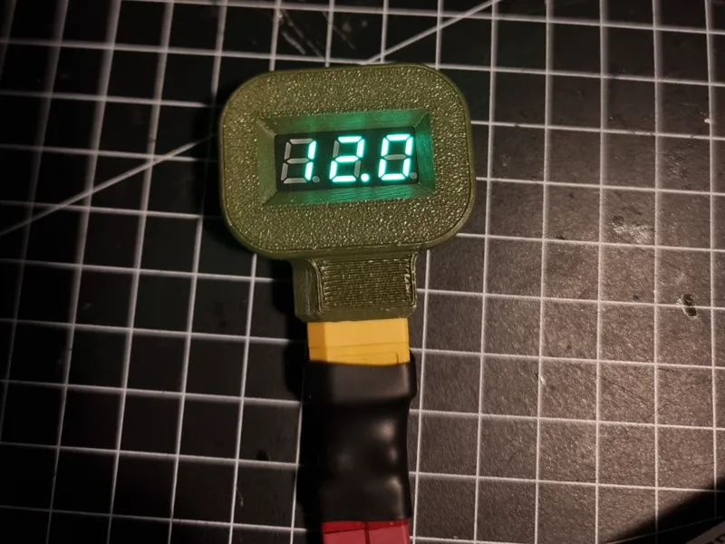 Xt60 Voltmeter, LIPO Spannungsmesser