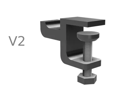 Headphone Stand with Desk Clamp V2–Original Design