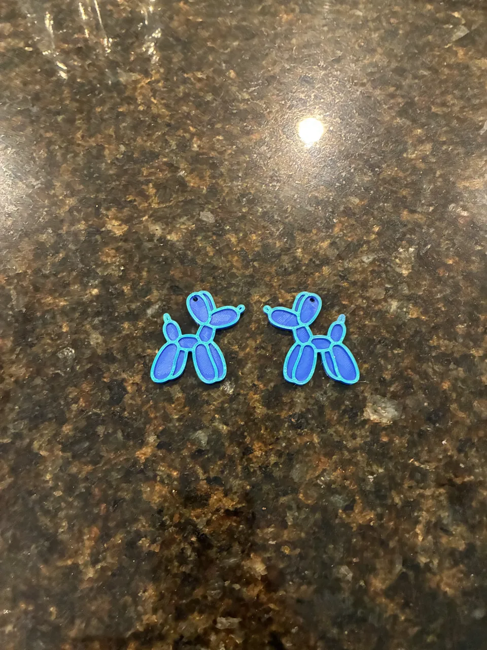 Balloon Dog Earrings view 2