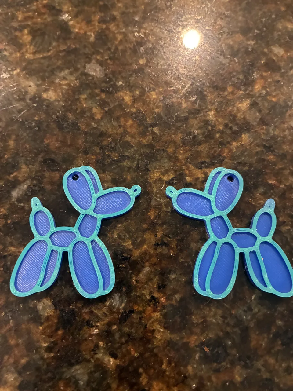 Balloon Dog Earrings view 3