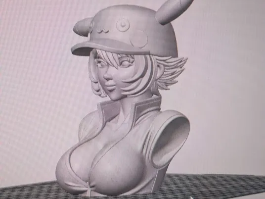 Figurine dresseuse façon Pokémon
