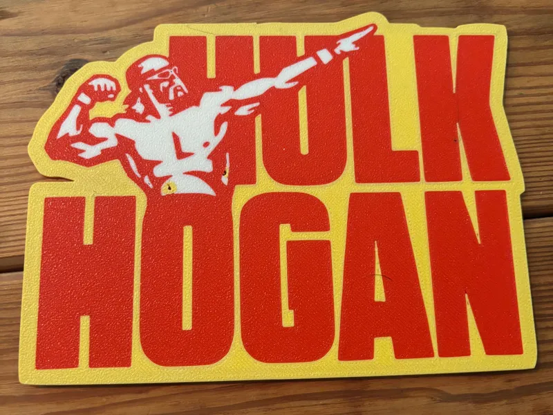 Hulk Hogan Sign