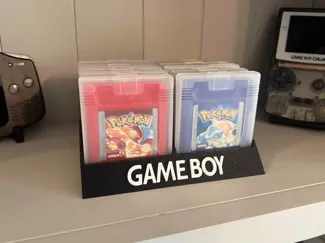 Nintendo Gameboy DMG/GBC Clear Case 10 Game Holder