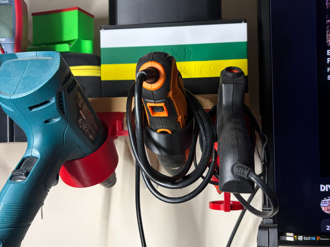 Multi Tool Shelf Holder/Storage