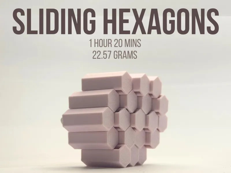 Sliding Hexagons (No Supports)