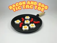 Bacon & Egg Tic Tac Toe