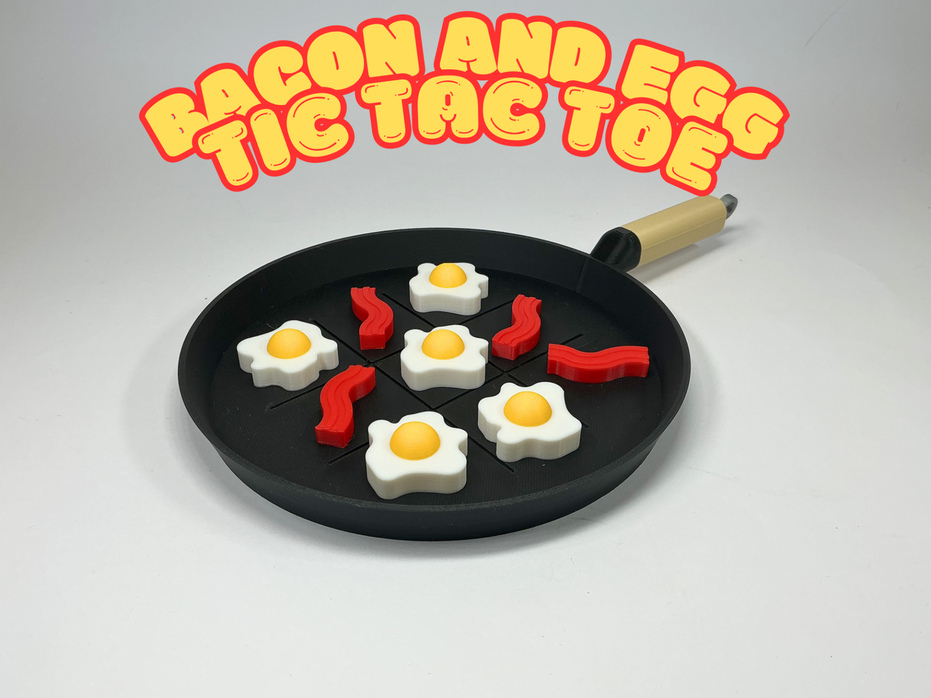Bacon & Egg Tic Tac Toe