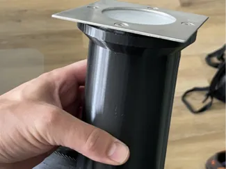Lampenhalter für Bodeneinbaustrahler 
