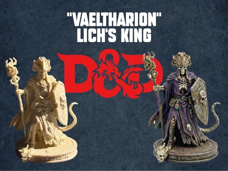 DND LICH - VAELTHARION LICH'S KING