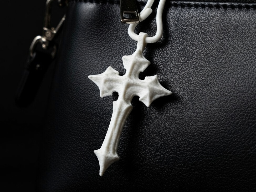 Cross Bag Charm / Keychain