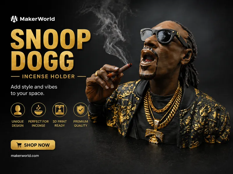 Snoop Dogg incense holder