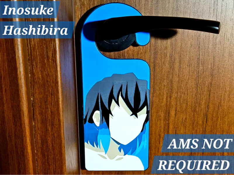 Inosuke Hashibira- Demon Slayer Door Hangers