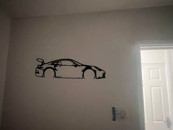 Décoration murale Porsche