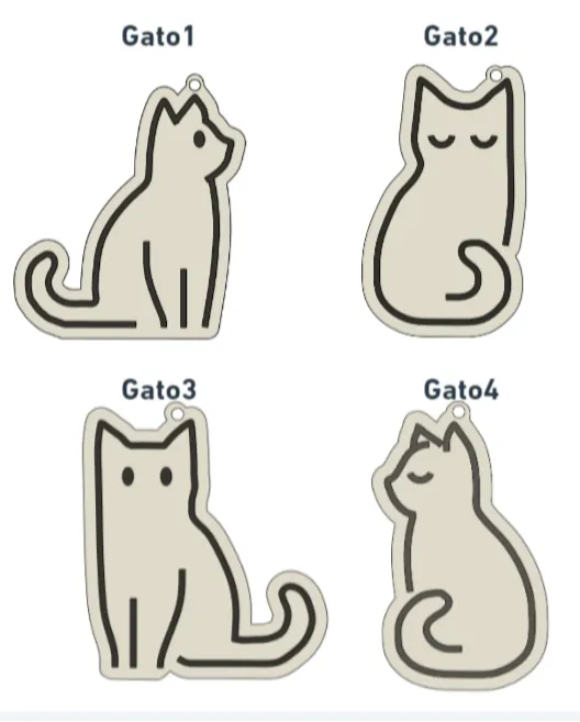 Cat Keychains