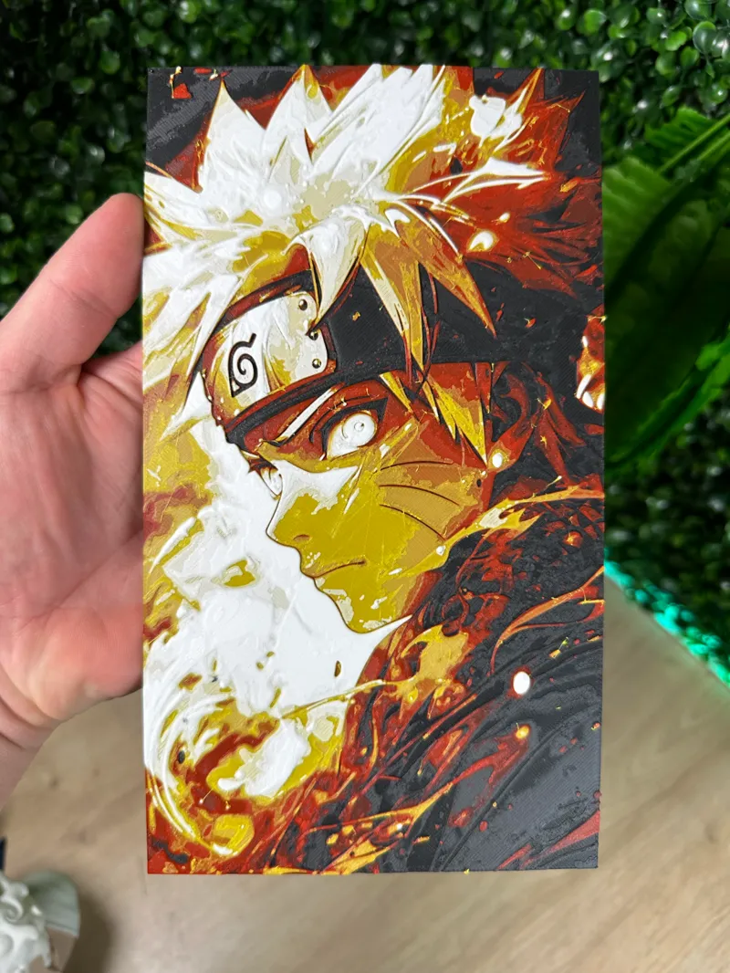 Naruto HueForge 4 Colors 