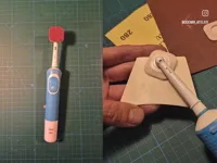 Adaptateur ponceuse pour brosse à dents électrique — photo 2