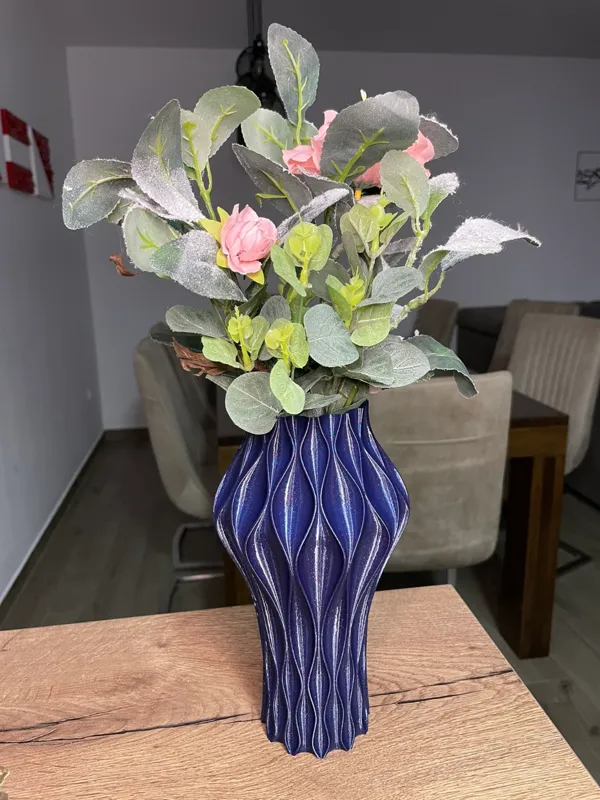 Vase en spirale
