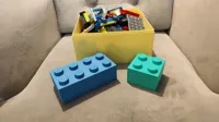 Grande boîte brique 6x6 façon LEGO — photo 1