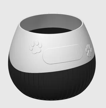 Soporte: Minimalist Dog and Cat Bowl Stand — vista de referencia 4