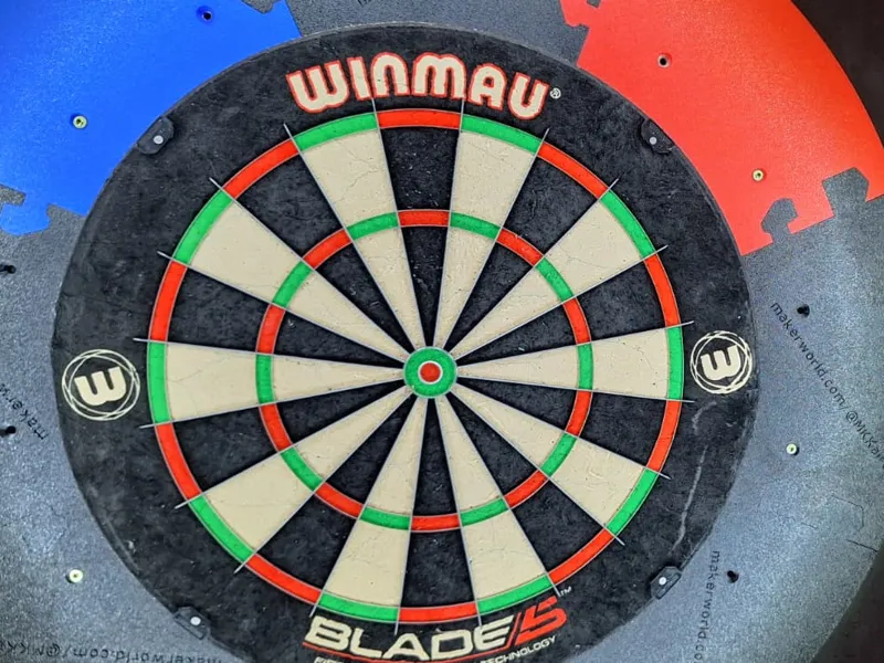 Darts Catchring Abstandshalter Dartscheibe OBEN