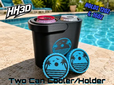 Two Can Cooler/Holder