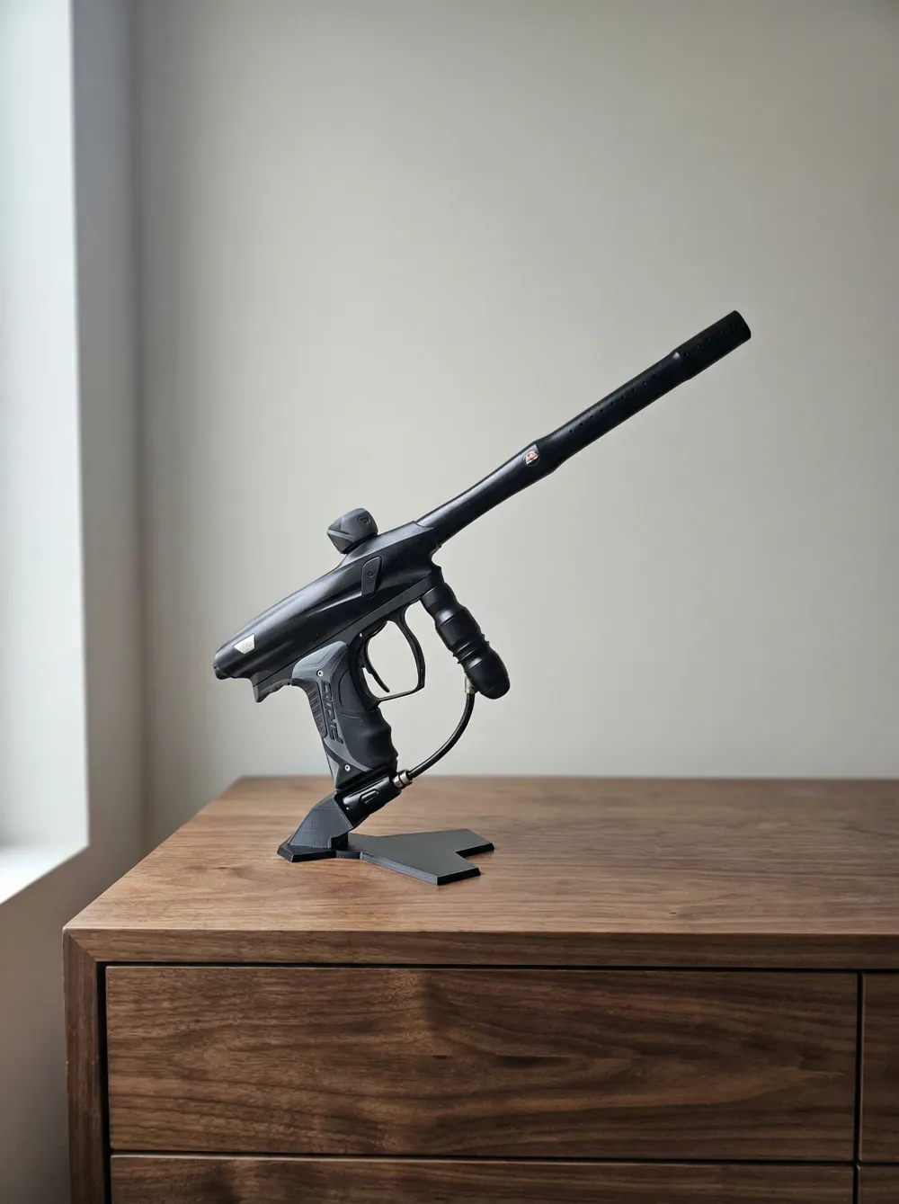 Paintball Marker Stand - Free 3D Print Model - MakerWorld