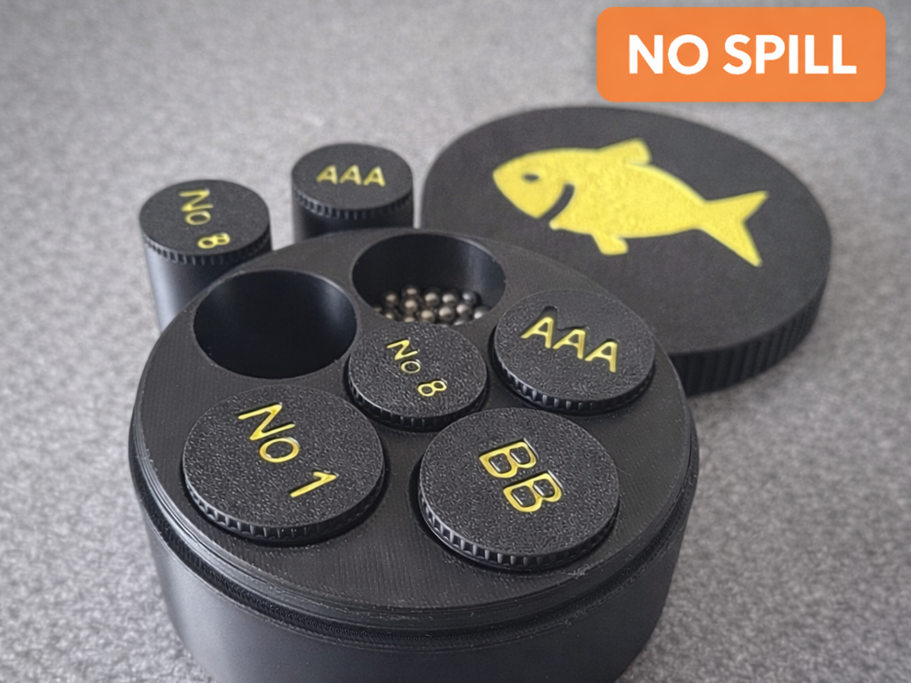 Fishing Shot Organiser – No Spill