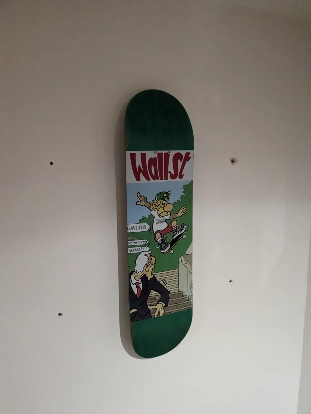 Skate deck wall mount by edr MakerWorld