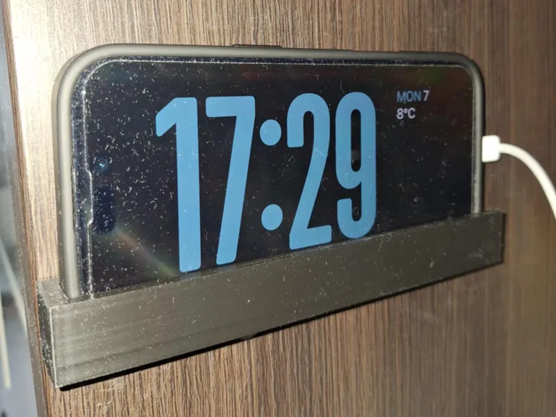 Wall Mount Holder for iPhone – Tape Install
