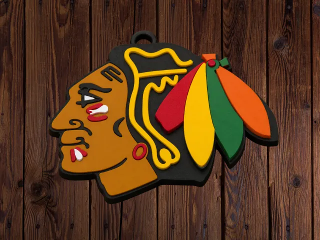 Chicago Blackhawks Oversized Fan Chain