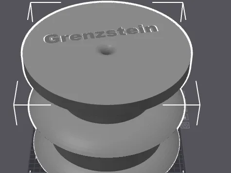 Grenzsteinabdeckung