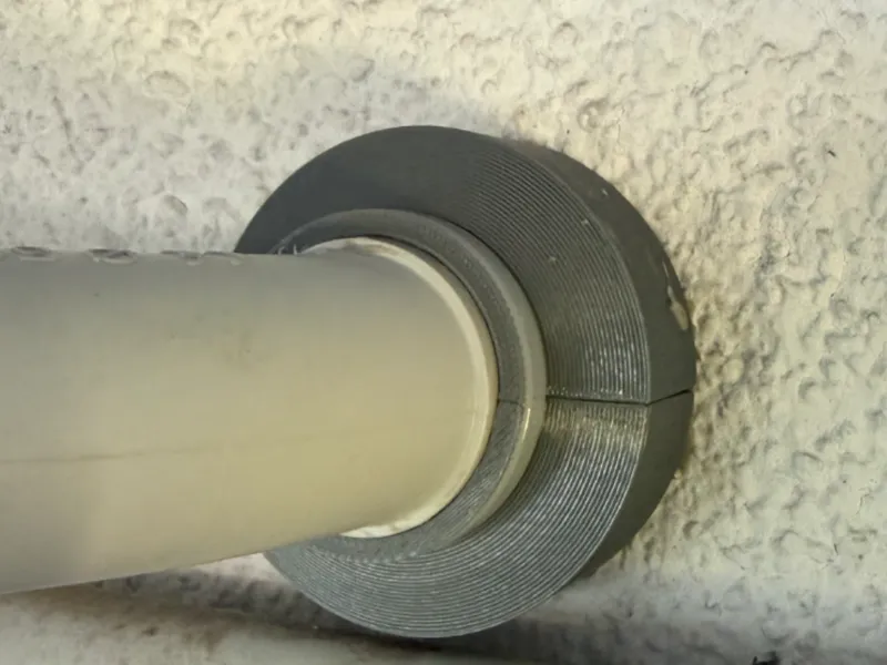 Wandrosette 2-teilig für Leerrohr M32 Kabelbinder