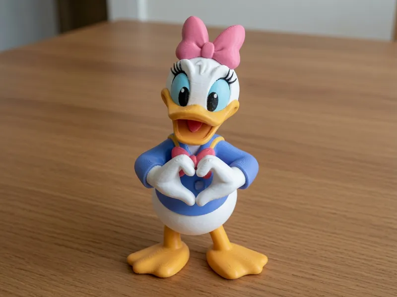 Daisy Duck Heart Figure | Disney