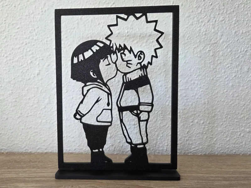 Wall art Naruto y Hinata