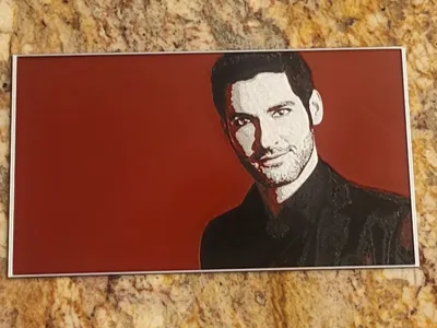 Lucifer V1: Smiling Lucifer from Lucifer TV Show