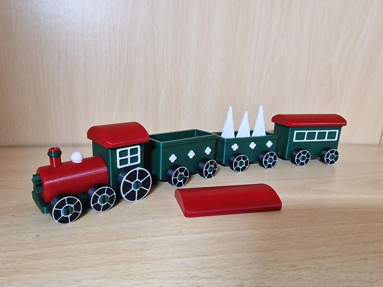 Christmas train view 4