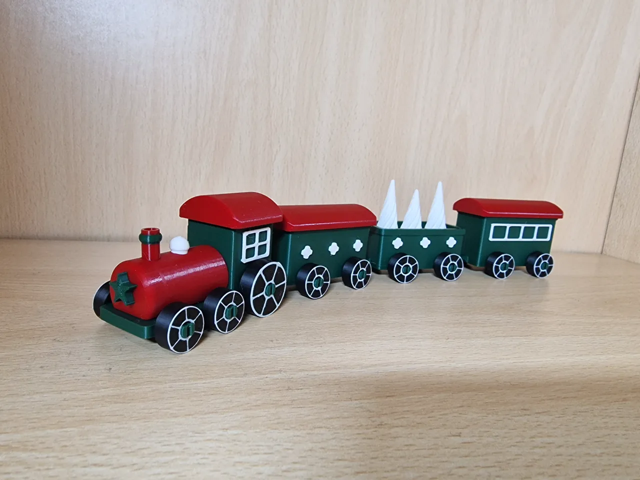 Christmas train view 3