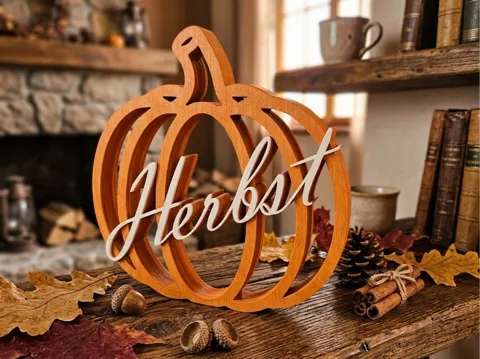 Modelo para impresión 3D: Kürbis Herbst deko — referencia de MakerWorld