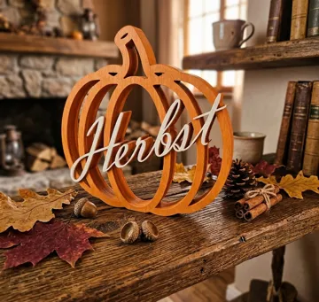 Modelo para impresión 3D: Kürbis Herbst deko — vista de referencia 5