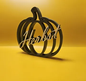 Modelo para impresión 3D: Kürbis Herbst deko — vista de referencia 2